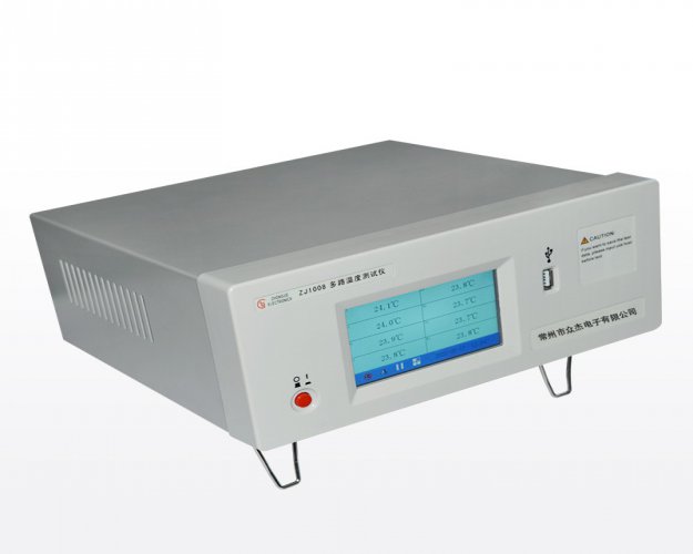 多路溫度測試儀側(cè)面